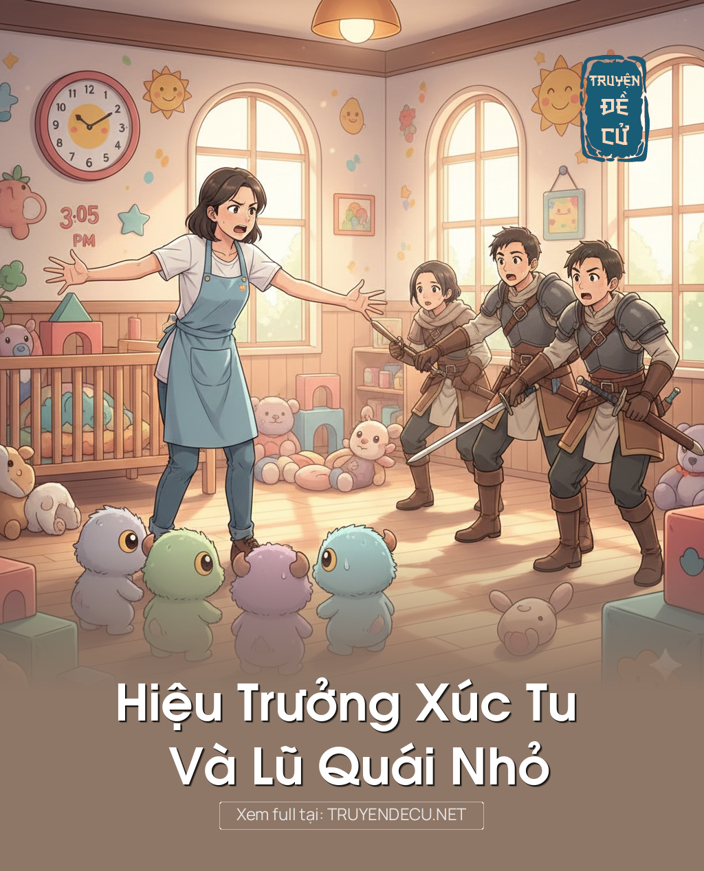 
                            Hiệu Trưởng Xúc Tu Và Lũ Quái Nhỏ