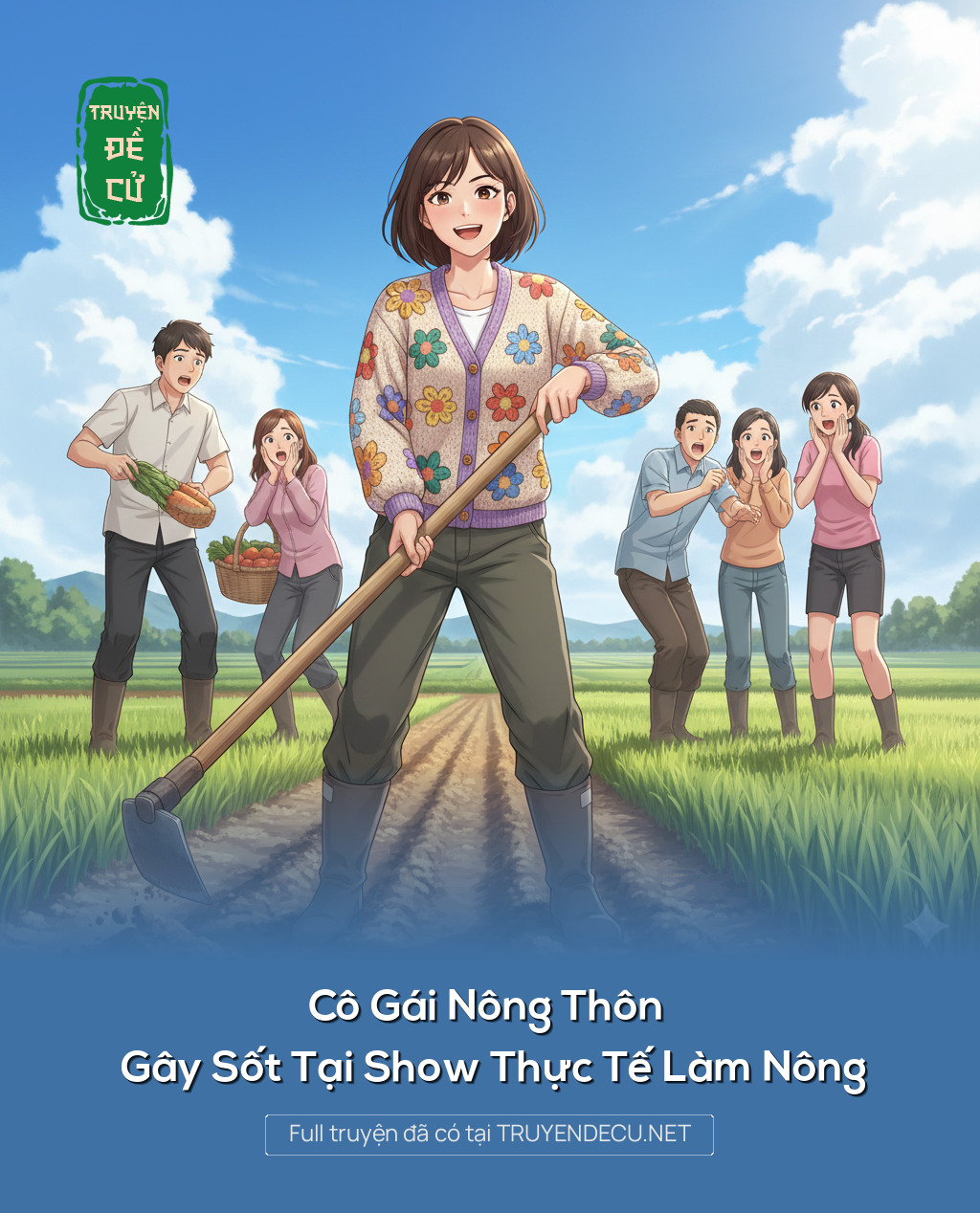 
                            Cô Gái Nông Thôn Gây Sốt Tại Show Thực Tế Làm Nông