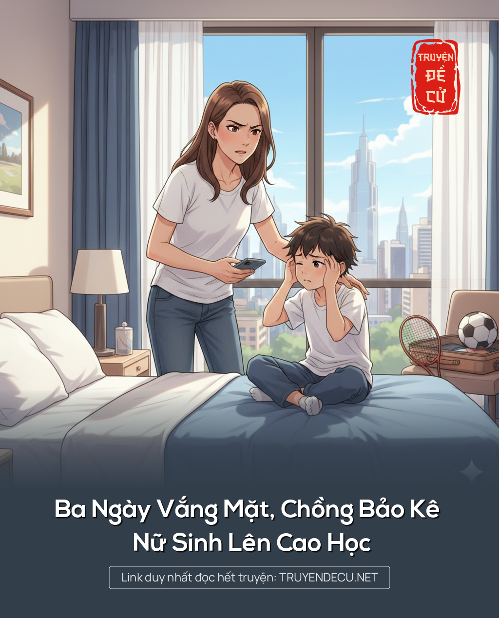 
                            Ba Ngày Vắng Mặt, Chồng Bảo Kê Nữ Sinh Lên Cao Học