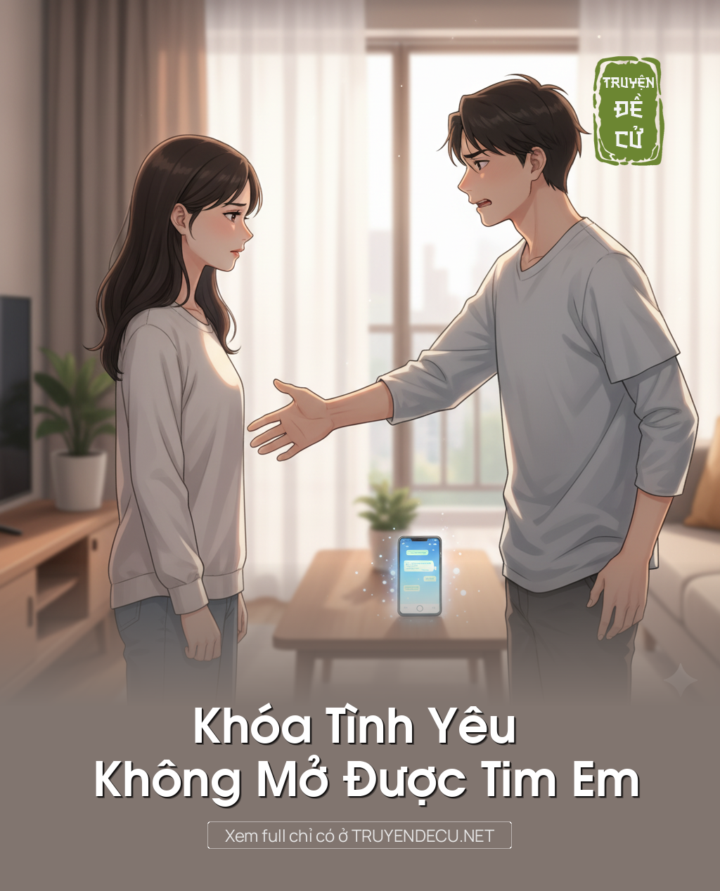 
                            Khóa Tình Yêu Không Mở Được Tim Em