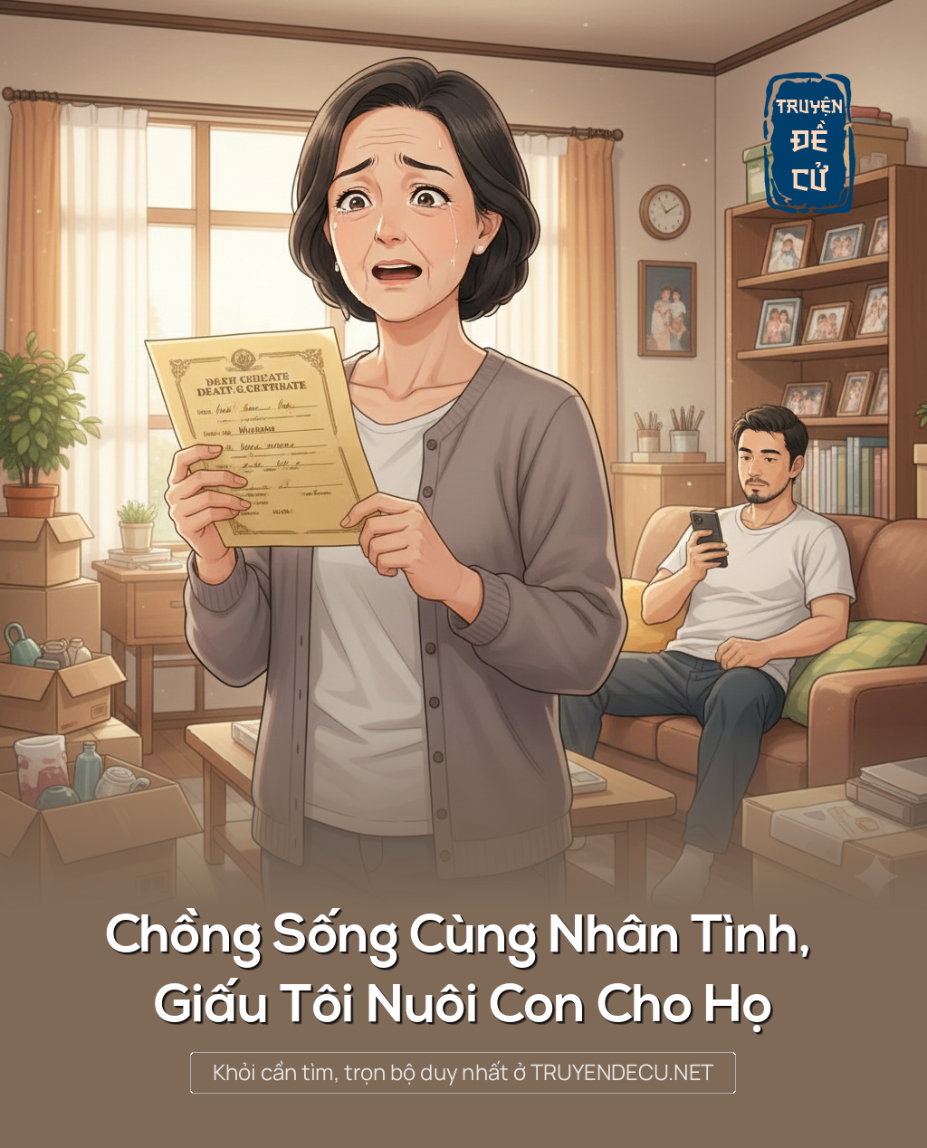 
                            Chồng Sống Cùng Nhân Tình, Giấu Tôi Nuôi Con Cho Họ