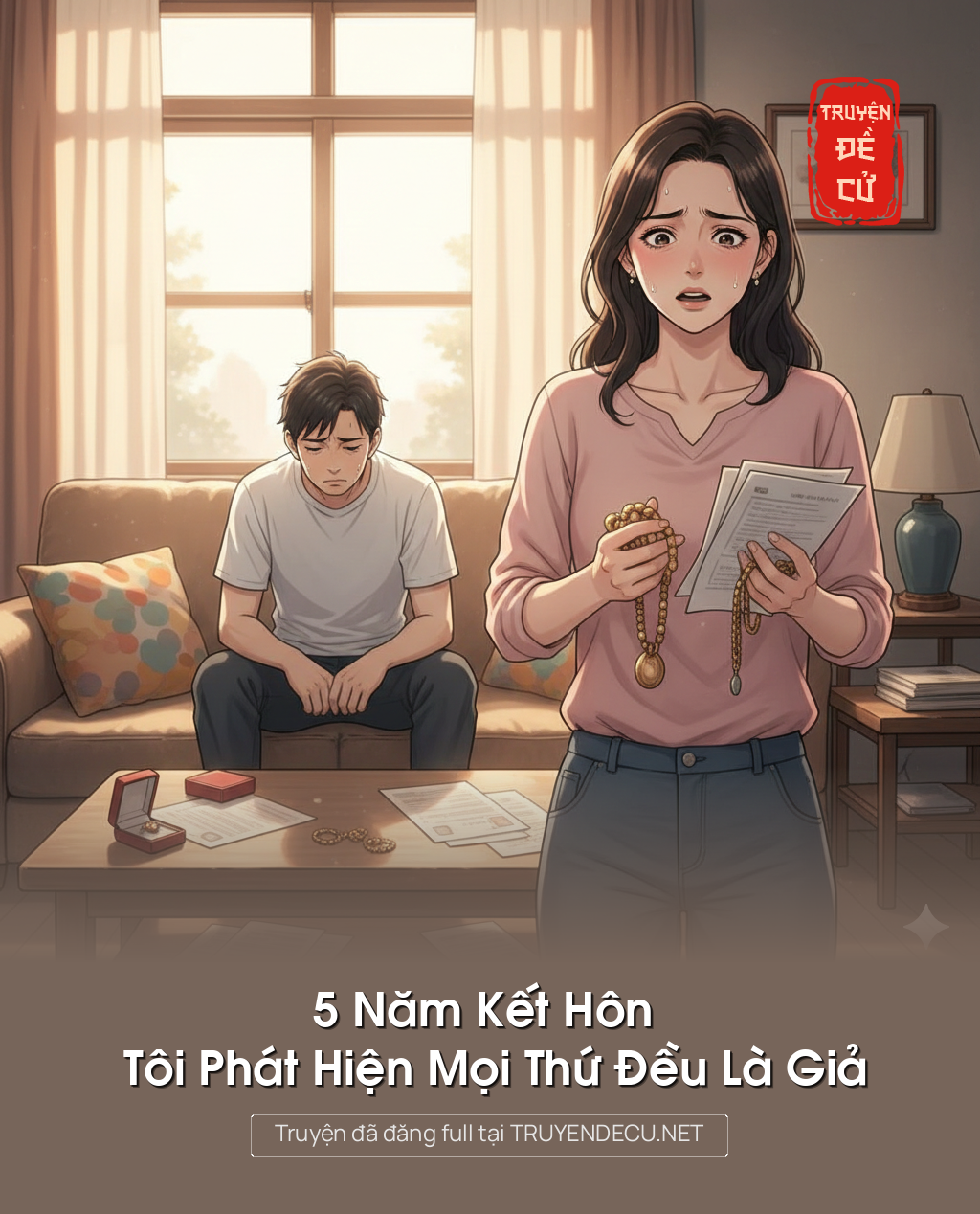 
                            5 Năm Kết Hôn Tôi Phát Hiện Mọi Thứ Đều Là Giả