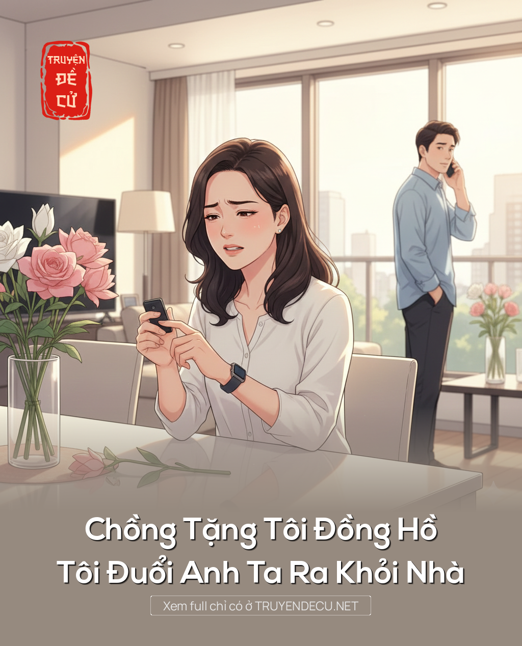 
                            Chồng Tặng Tôi Đồng Hồ, Tôi Đuổi Anh Ta Ra Khỏi Nhà