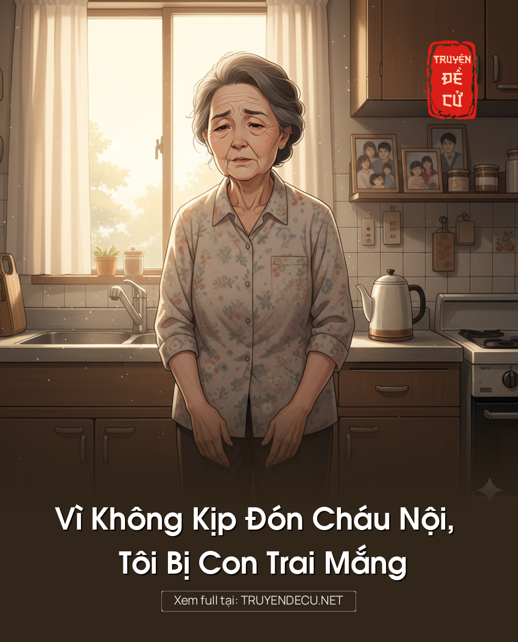 
                            Vì Không Kịp Đón Cháu Nội, Tôi Bị Con Trai Mắng