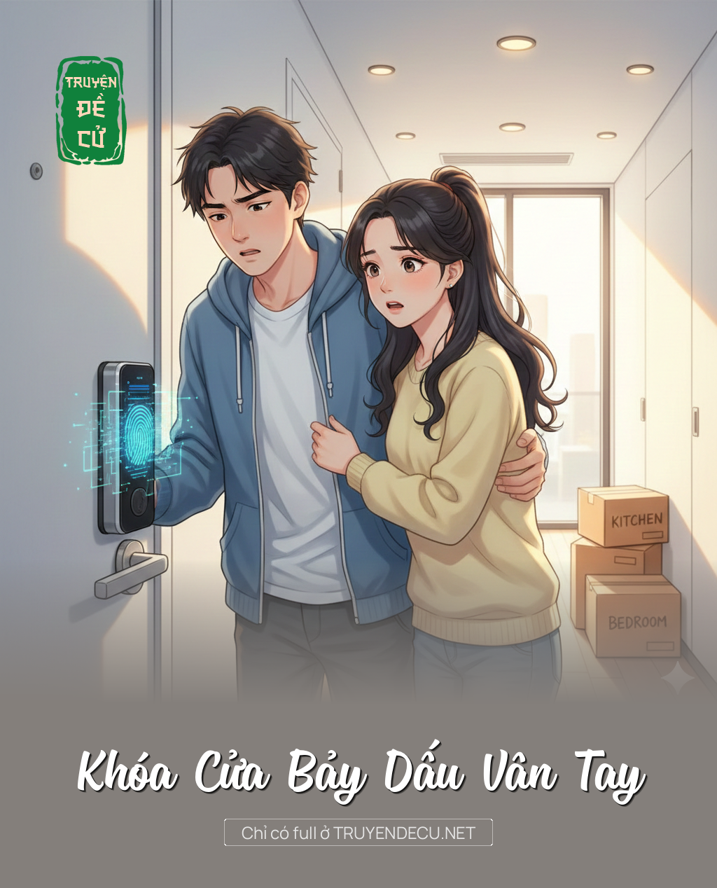 
                            Khóa Cửa Bảy Dấu Vân Tay