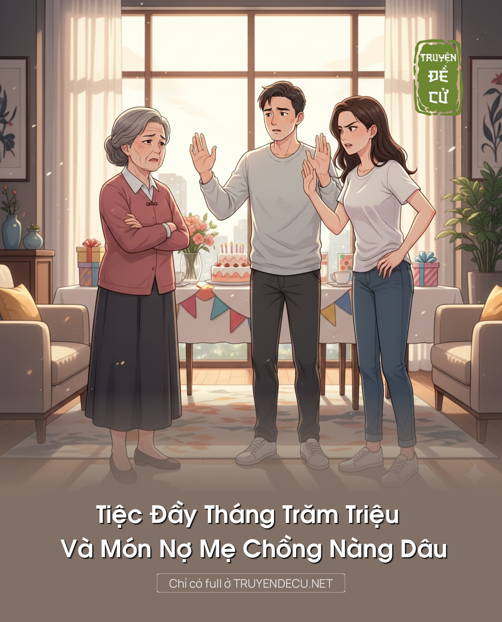 
                            Tiệc Đầy Tháng Trăm Triệu Và Món Nợ Mẹ Chồng Nàng Dâu