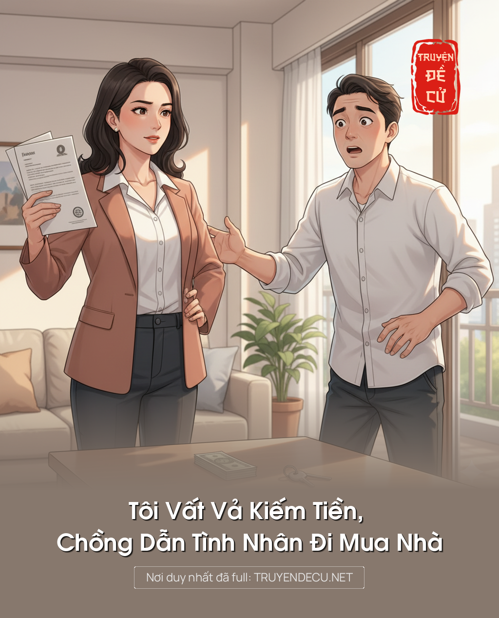 
                            Tôi Vất Vả Kiếm Tiền, Chồng Dẫn Tình Nhân Đi Mua Nhà