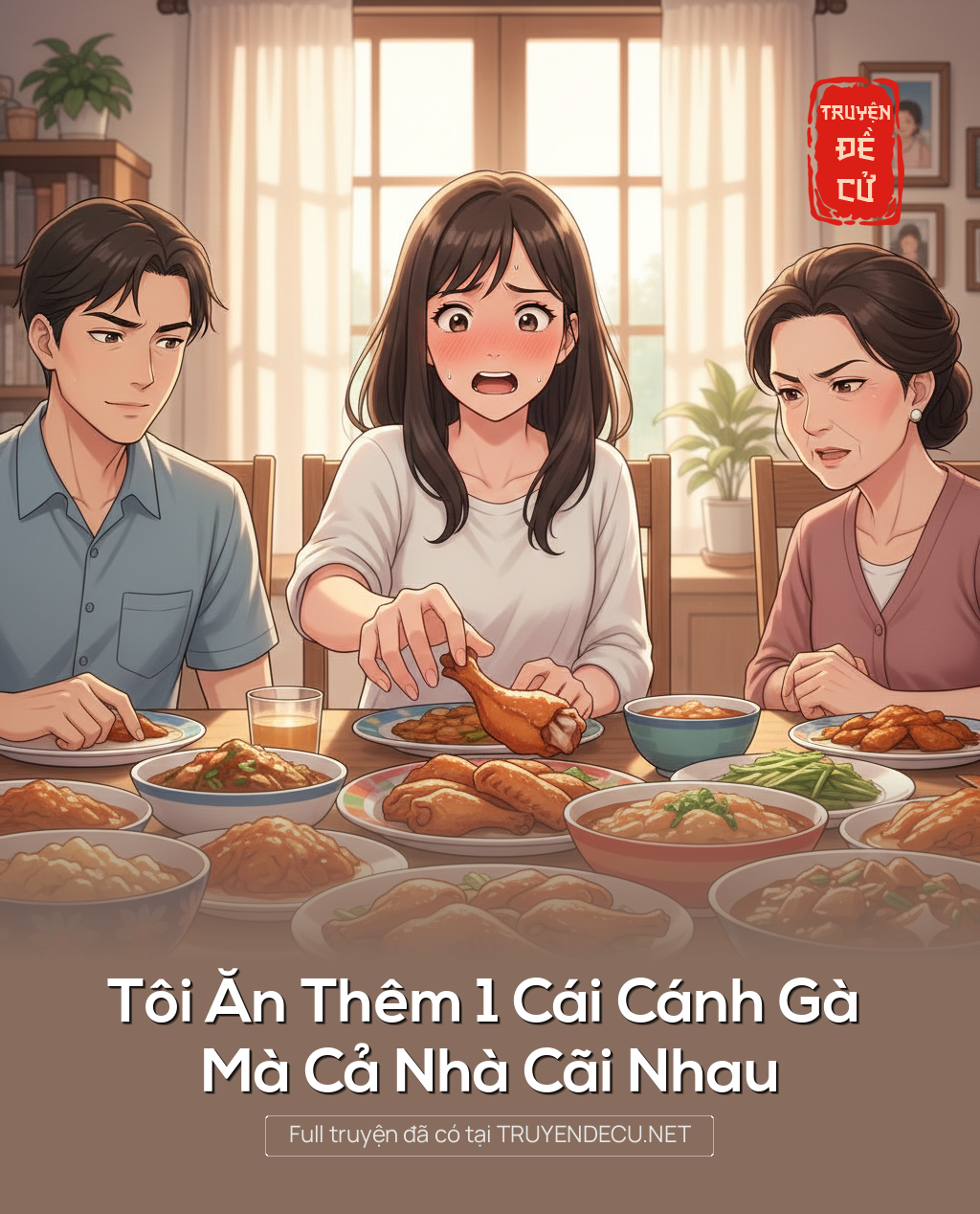 
                            Tôi Ăn Thêm 1 Cái Cánh Gà Mà Cả Nhà Cãi Nhau