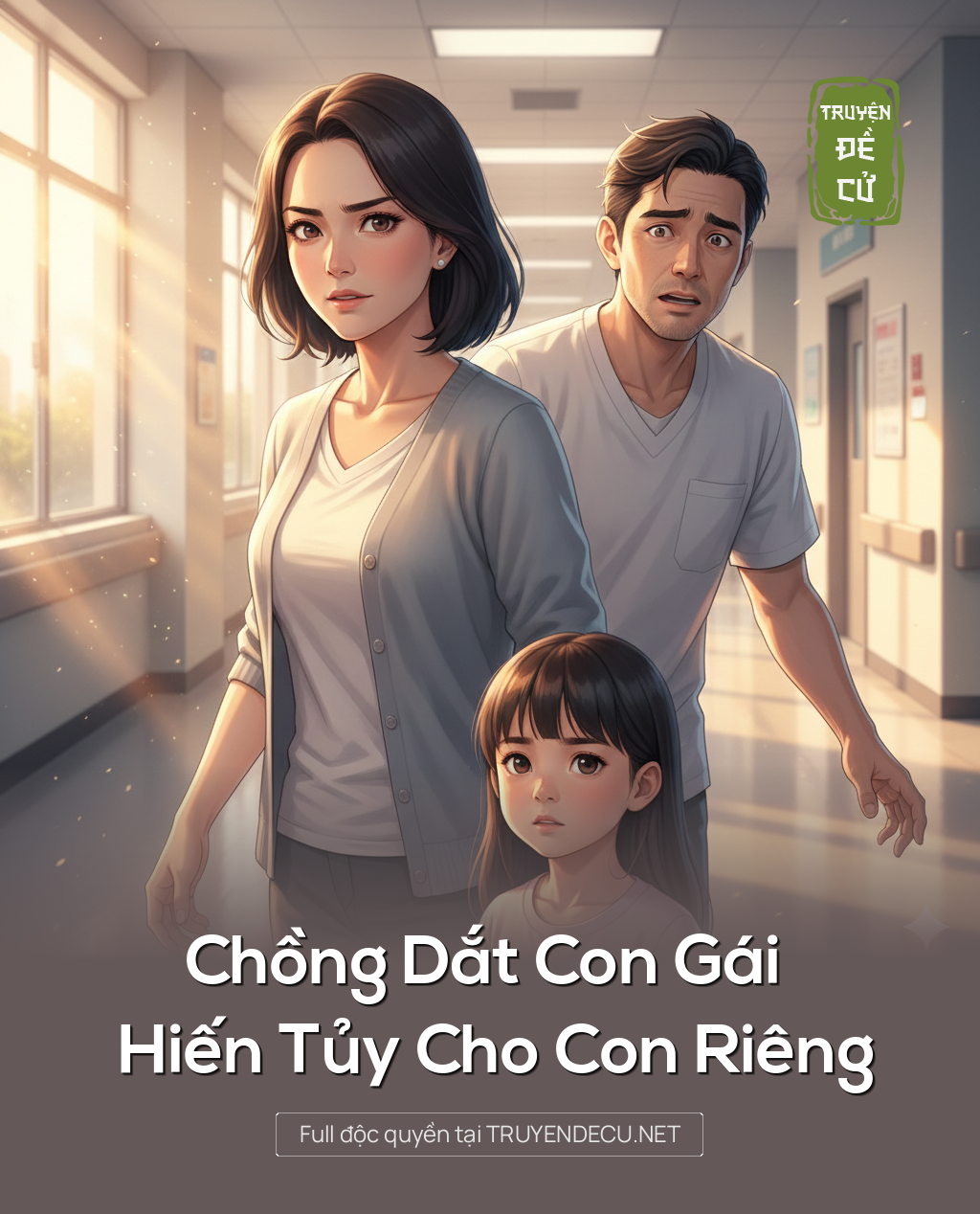 
                            Chồng Dắt Con Gái Hiến Tủy Cho Con Riêng