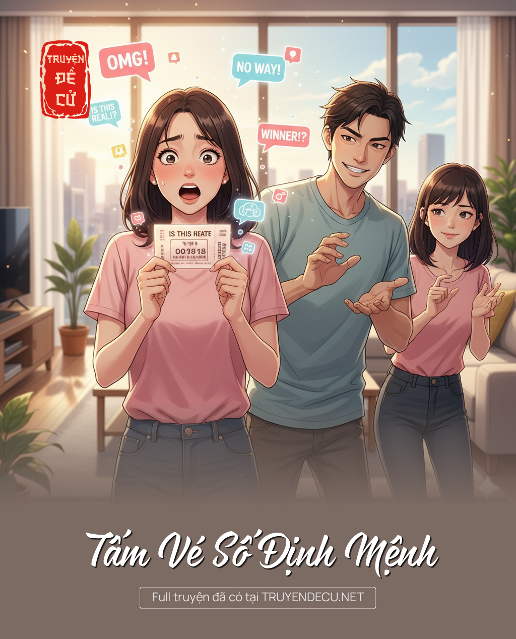 
                            Tấm Vé Số Định Mệnh