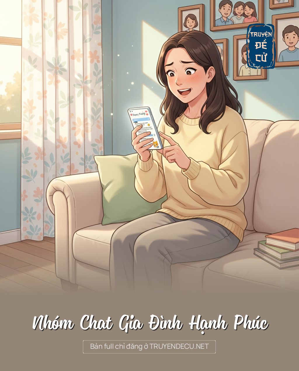 
                            Nhóm Chat Gia Đình Hạnh Phúc