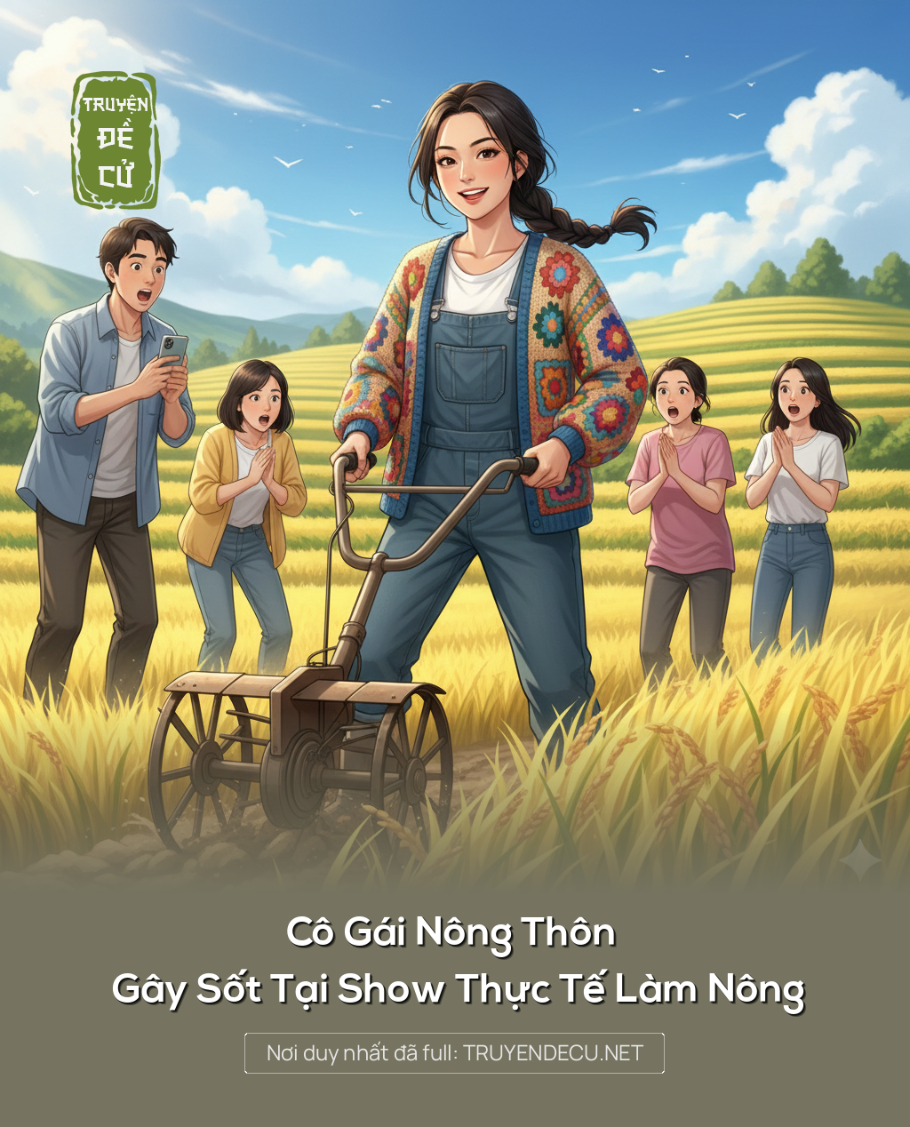 
                            Cô Gái Nông Thôn Gây Sốt Tại Show Thực Tế Làm Nông