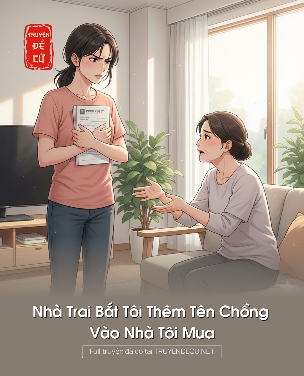 
                            Nhà Trai Bắt Tôi Thêm Tên Chồng Vào Nhà Tôi Mua