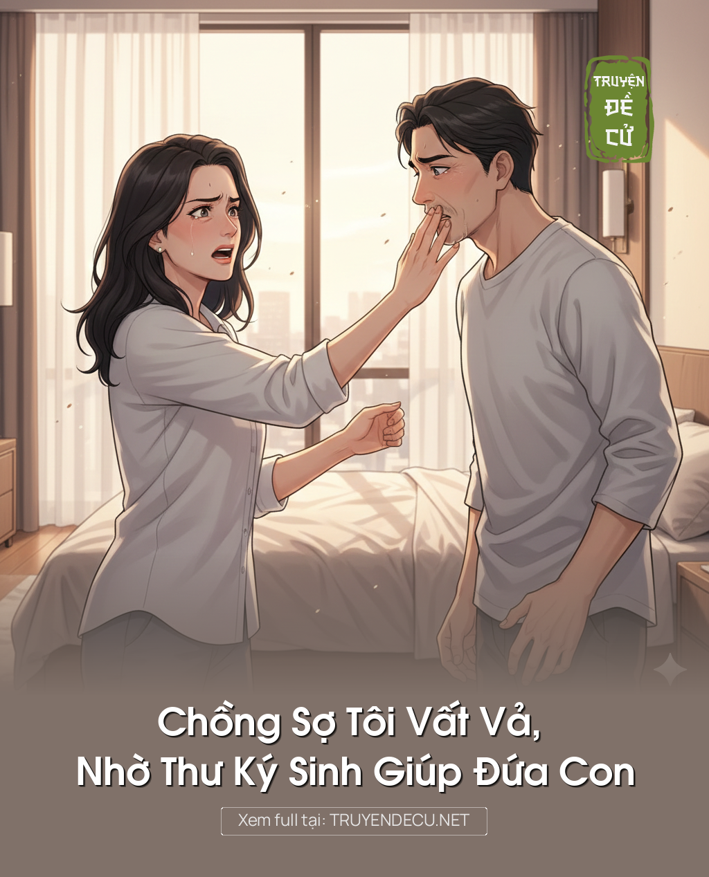 
                            Chồng Sợ Tôi Vất Vả, Nhờ Thư Ký Sinh Giúp Đứa Con