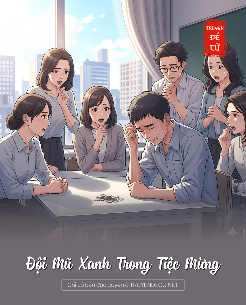 
                            Đội Mũ Xanh Trong Tiệc Mừng