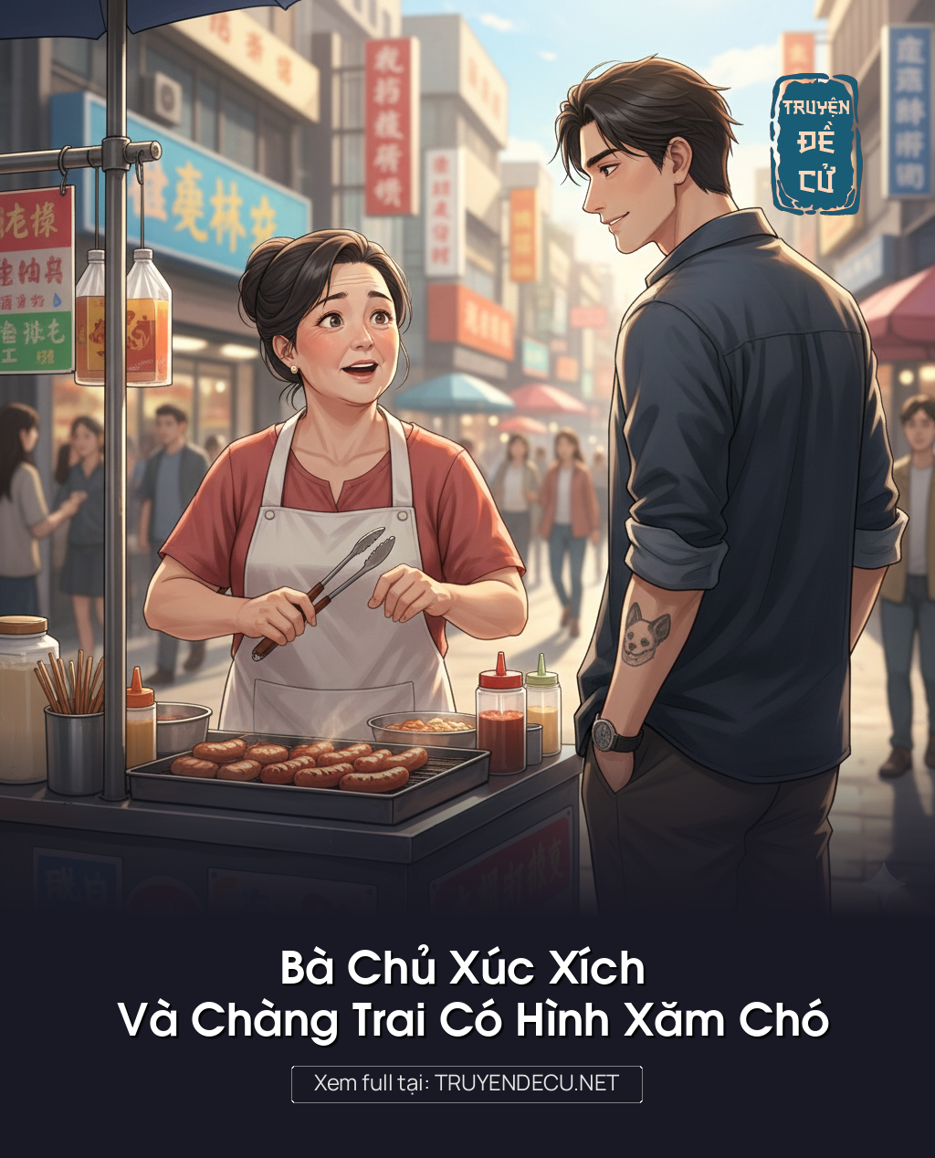 
                            Bà Chủ Xúc Xích Và Chàng Trai Có Hình Xăm Chó