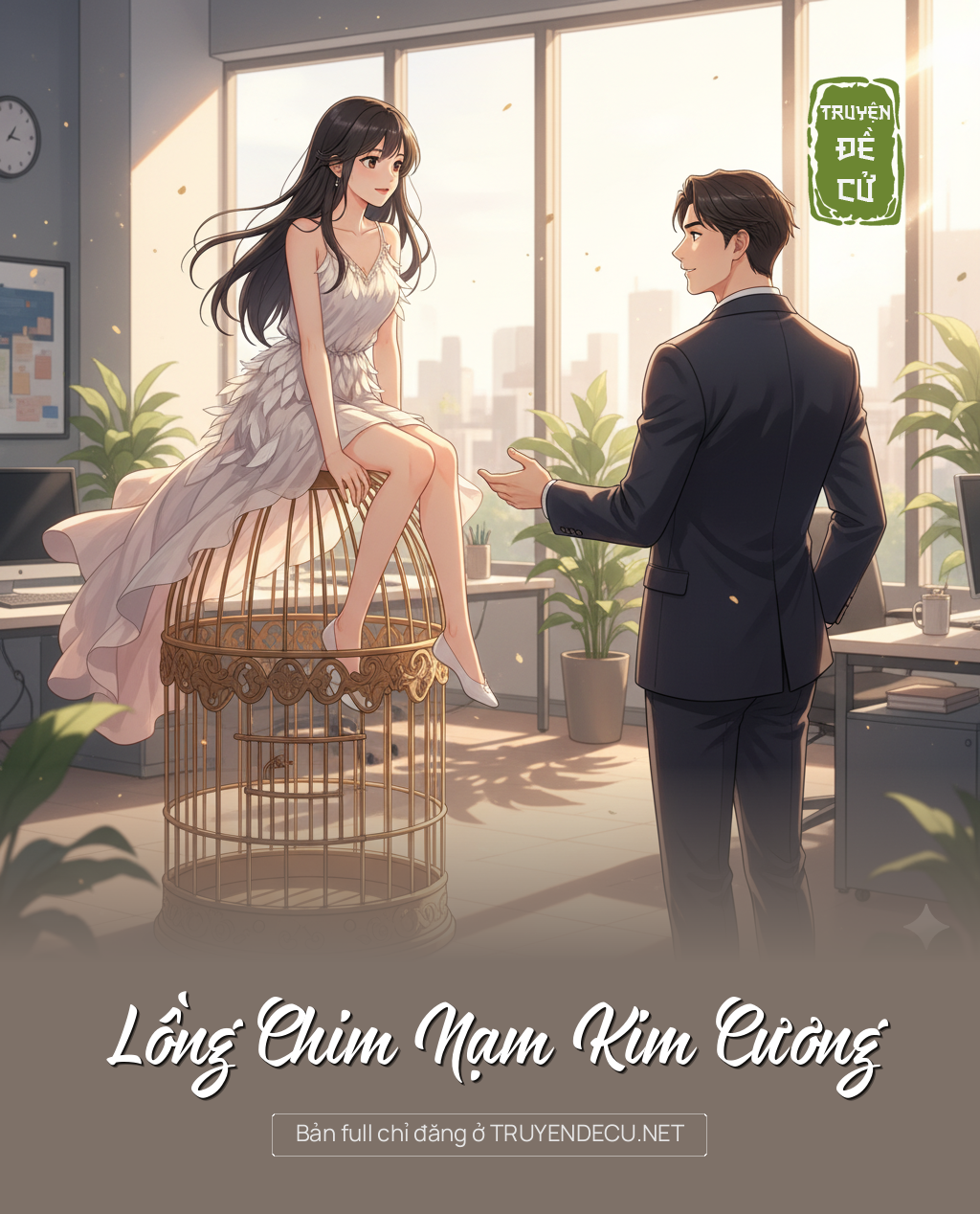 
                            Lồng Chim Nạm Kim Cương