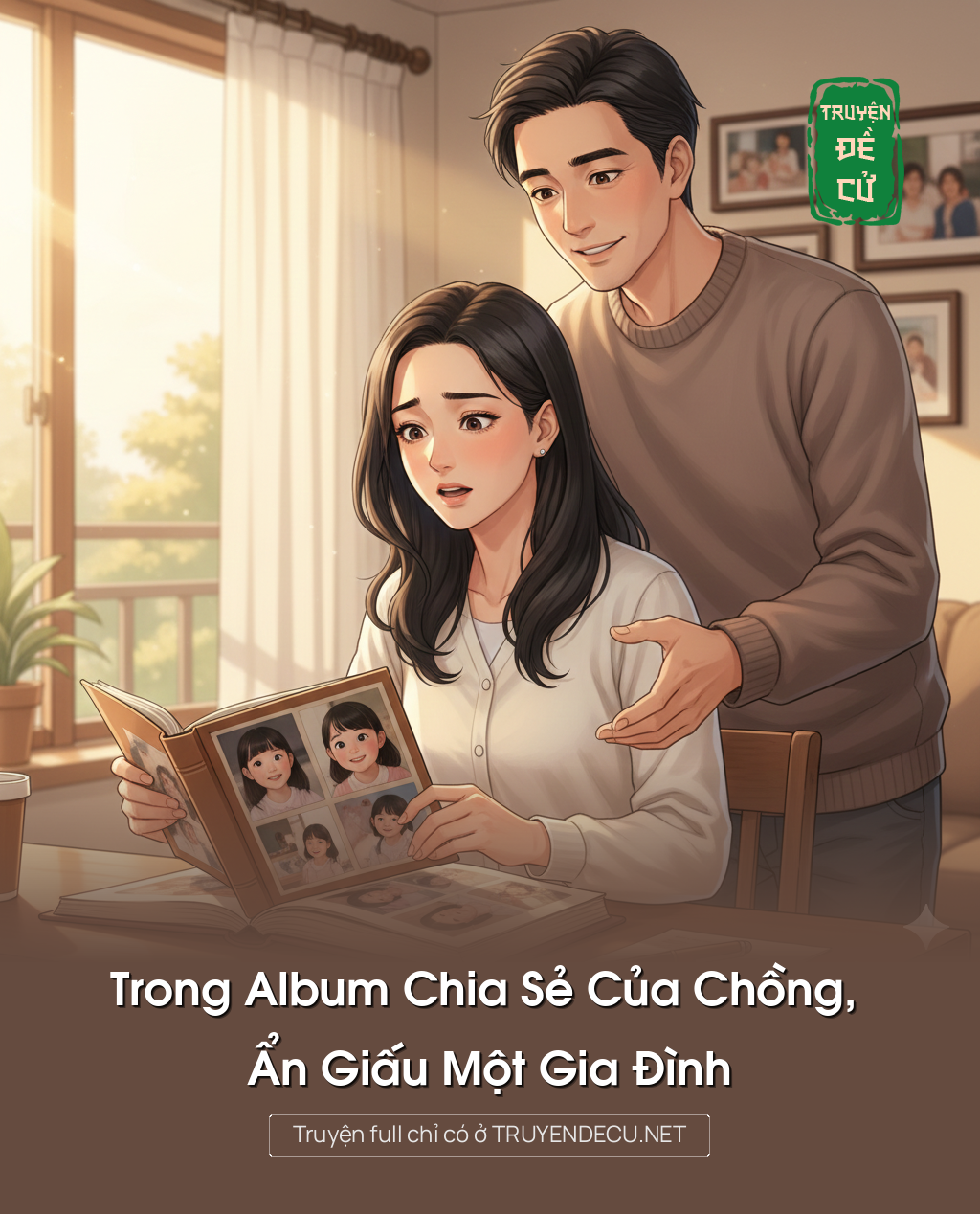 
                            Trong Album Chia Sẻ Của Chồng, Ẩn Giấu Một Gia Đình