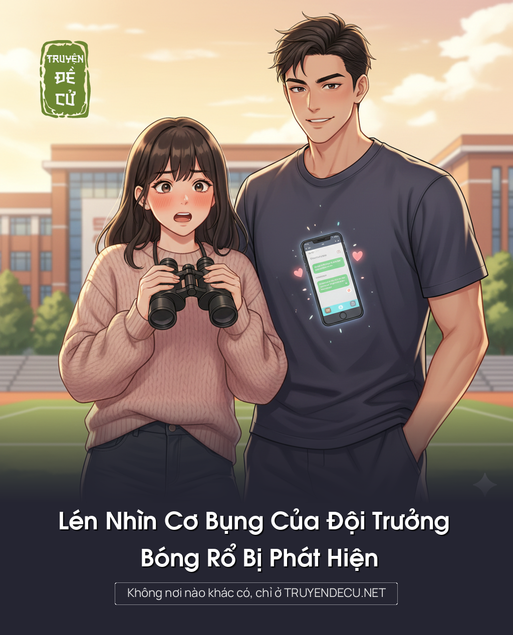 
                            Lén Nhìn Cơ Bụng Của Đội Trưởng Bóng Rổ Bị Phát Hiện