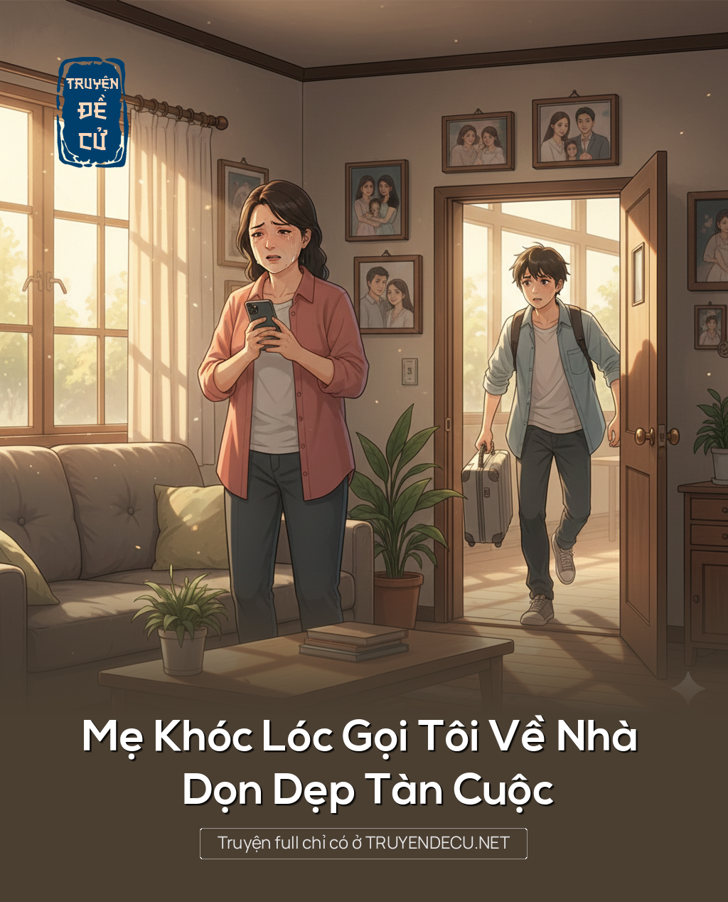 
                            Mẹ Khóc Lóc Gọi Tôi Về Nhà Dọn Dẹp Tàn Cuộc