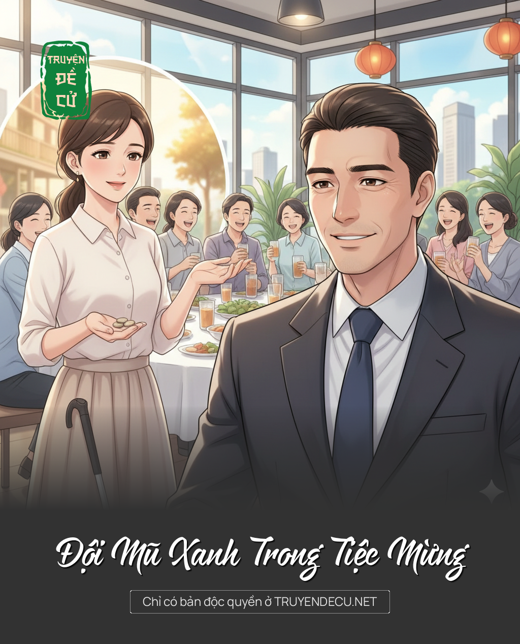 
                            Đội Mũ Xanh Trong Tiệc Mừng