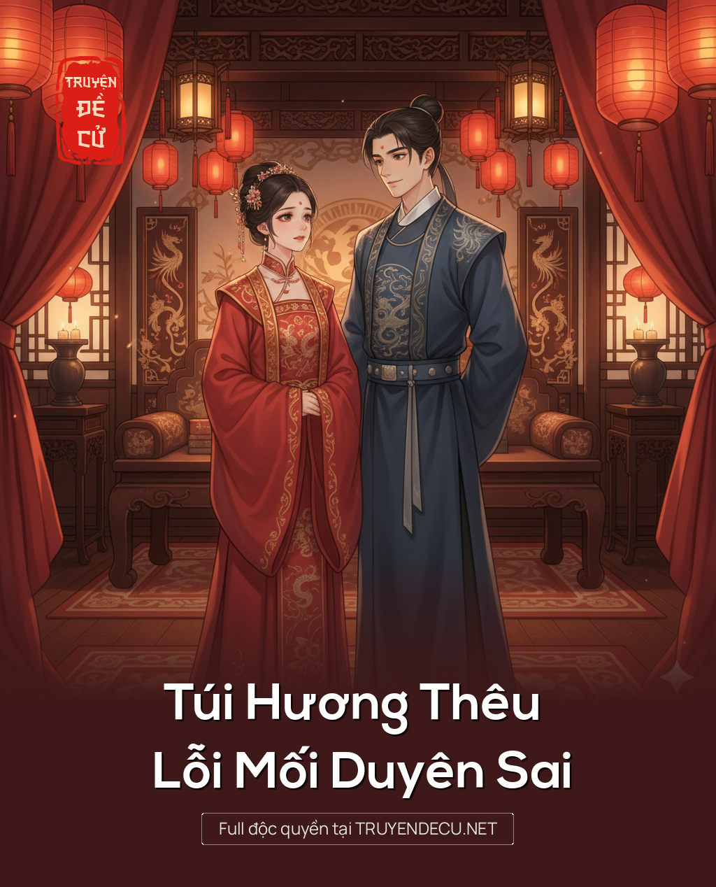 
                            Túi Hương Thêu Lỗi Mối Duyên Sai