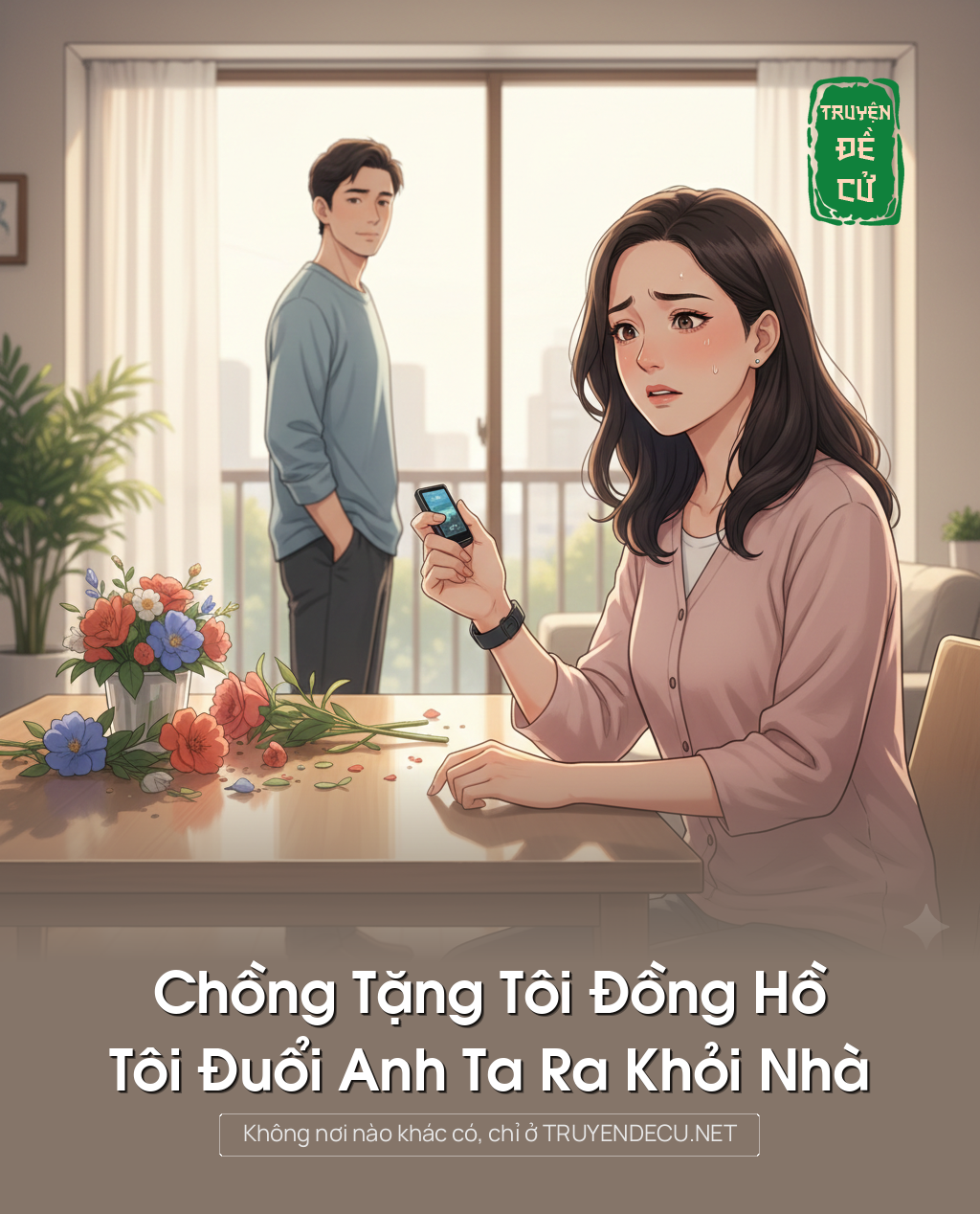 
                            Chồng Tặng Tôi Đồng Hồ, Tôi Đuổi Anh Ta Ra Khỏi Nhà