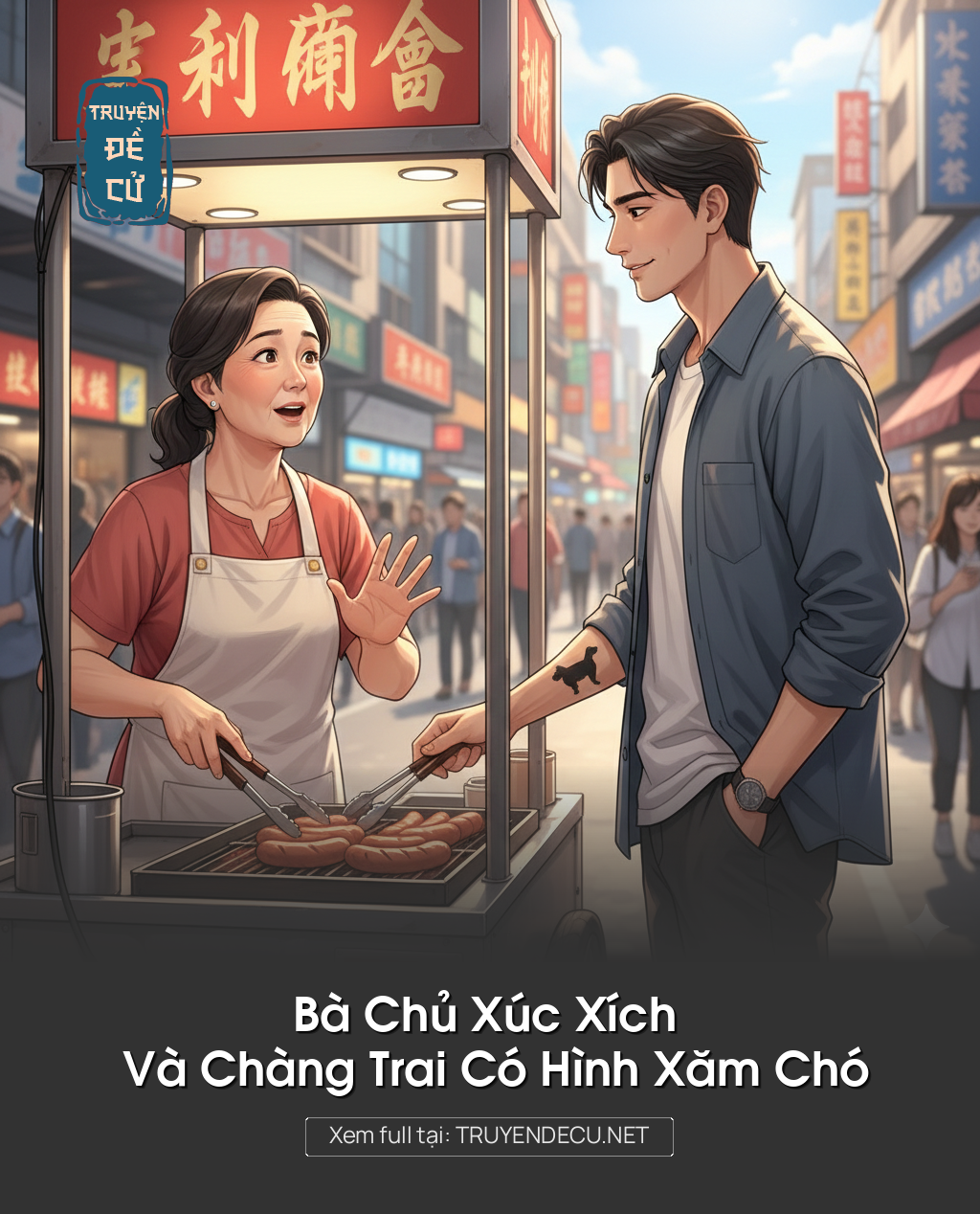 
                            Bà Chủ Xúc Xích Và Chàng Trai Có Hình Xăm Chó