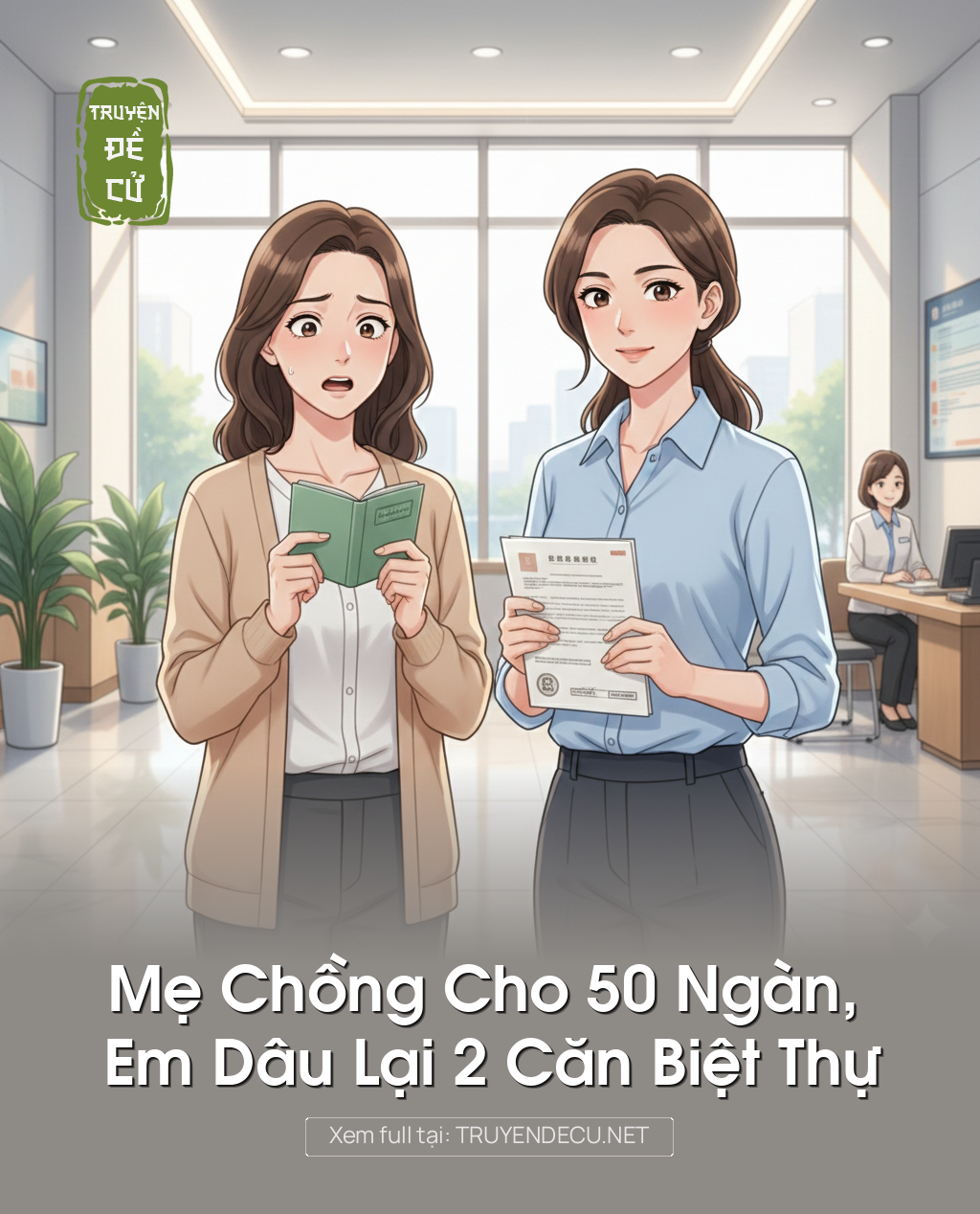 
                            Mẹ Chồng Cho 50 Ngàn, Em Dâu Lại 2 Căn Biệt Thự