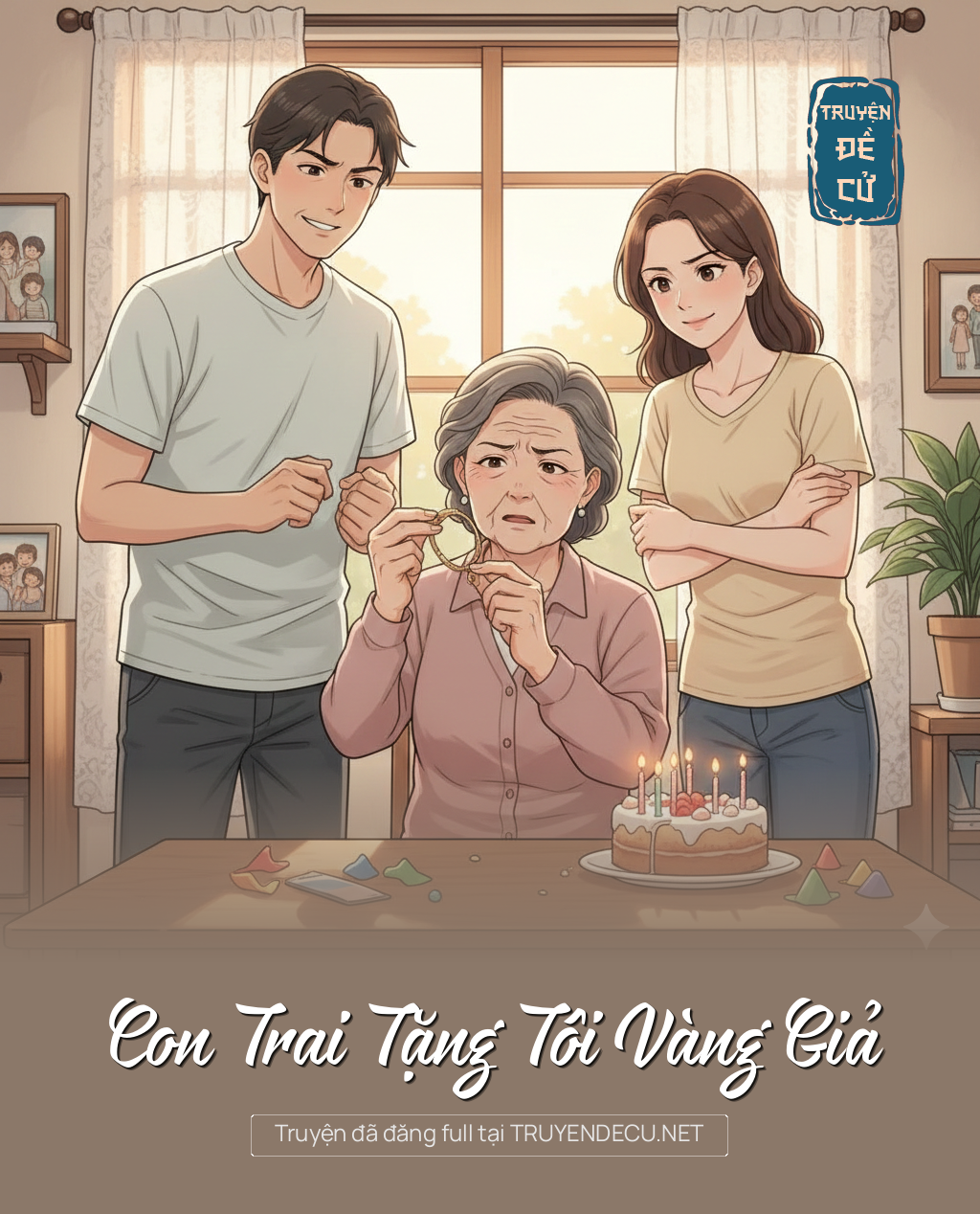 
                            Con Trai Tặng Tôi Vàng Giả