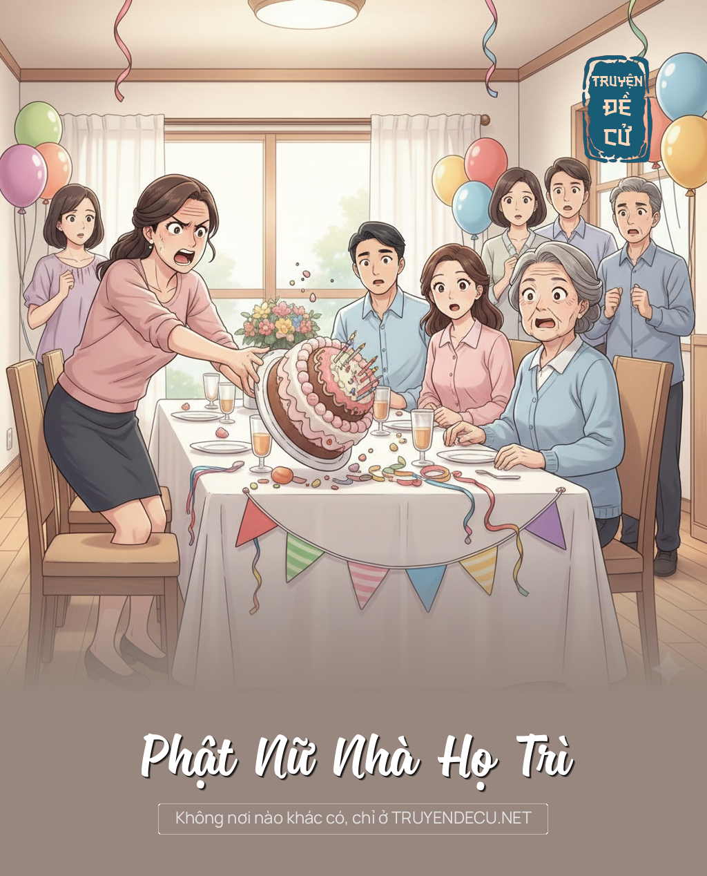 
                            Phật Nữ Nhà Họ Trì