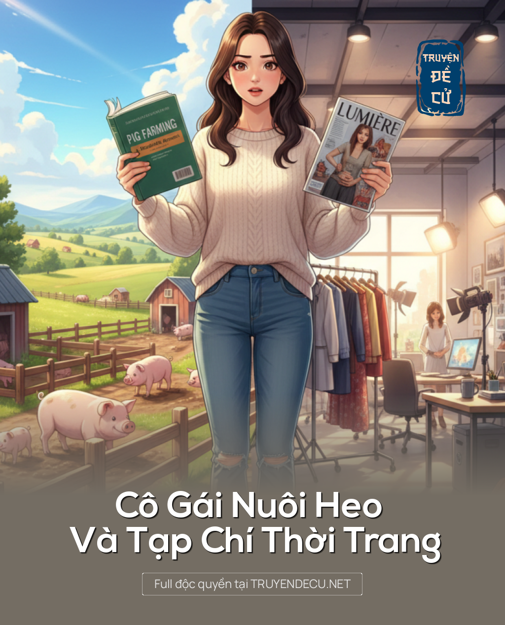 
                            Cô Gái Nuôi Heo Và Tạp Chí Thời Trang