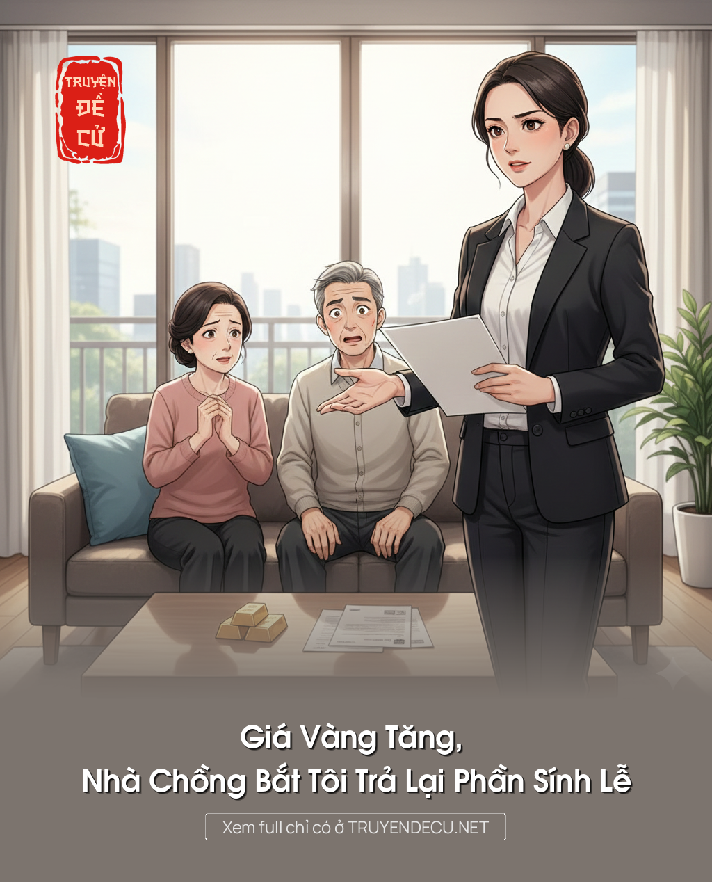 
                            Giá Vàng Tăng, Nhà Chồng Bắt Tôi Trả Lại Phần Sính Lễ