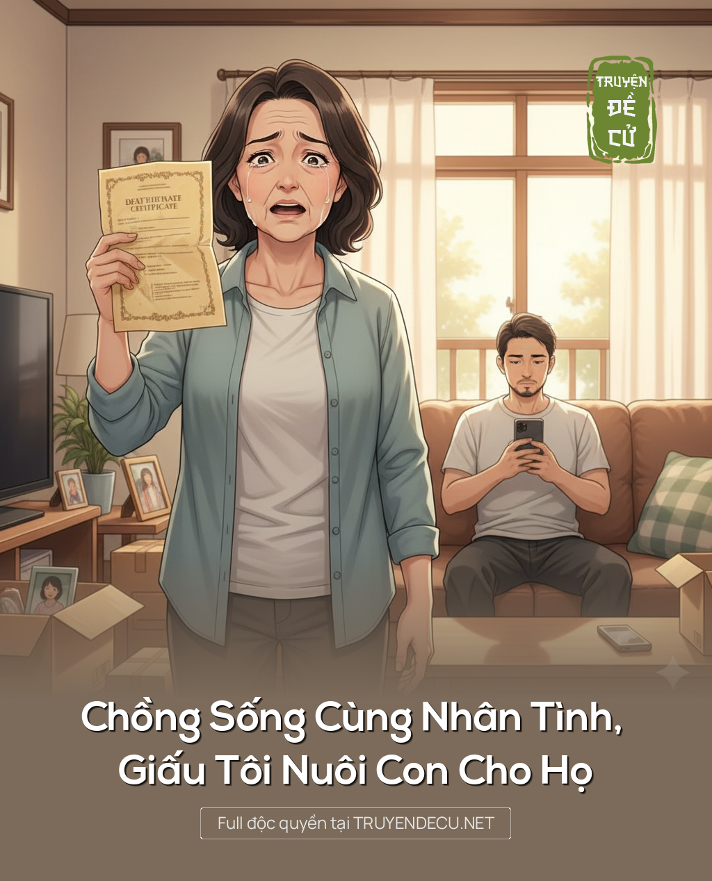 
                            Chồng Sống Cùng Nhân Tình, Giấu Tôi Nuôi Con Cho Họ