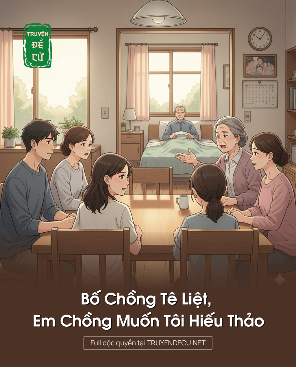 
                            Bố Chồng Tê Liệt, Em Chồng Muốn Tôi Hiếu Thảo