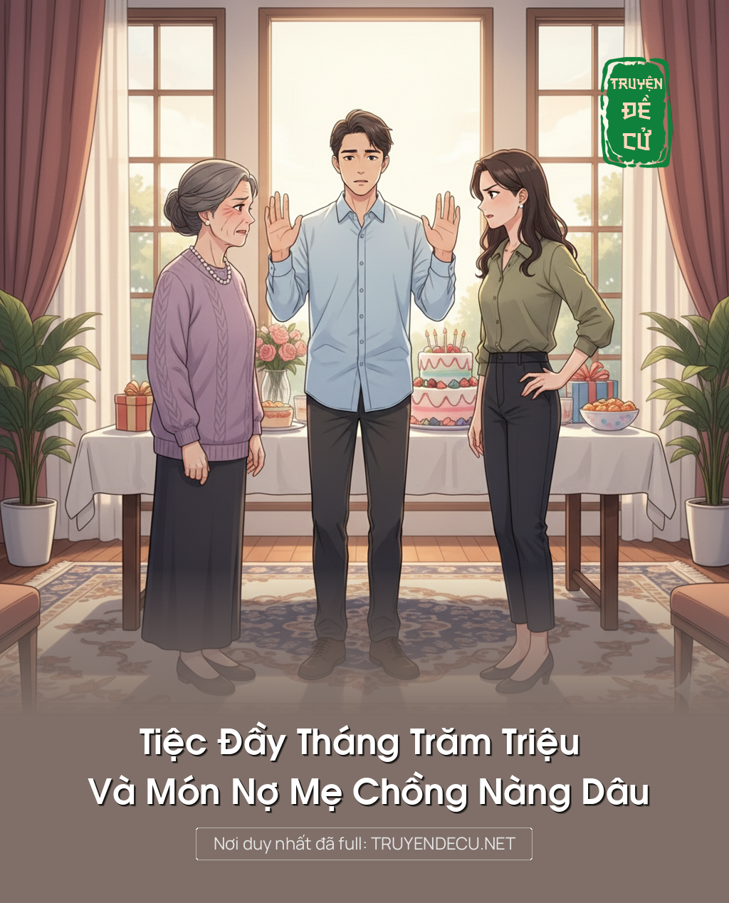 
                            Tiệc Đầy Tháng Trăm Triệu Và Món Nợ Mẹ Chồng  Nàng Dâu