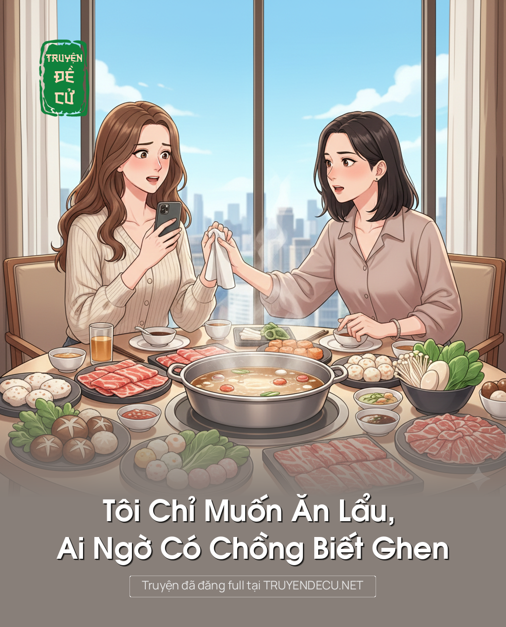 
                            Tôi Chỉ Muốn Ăn Lẩu, Ai Ngờ Có Chồng Biết Ghen