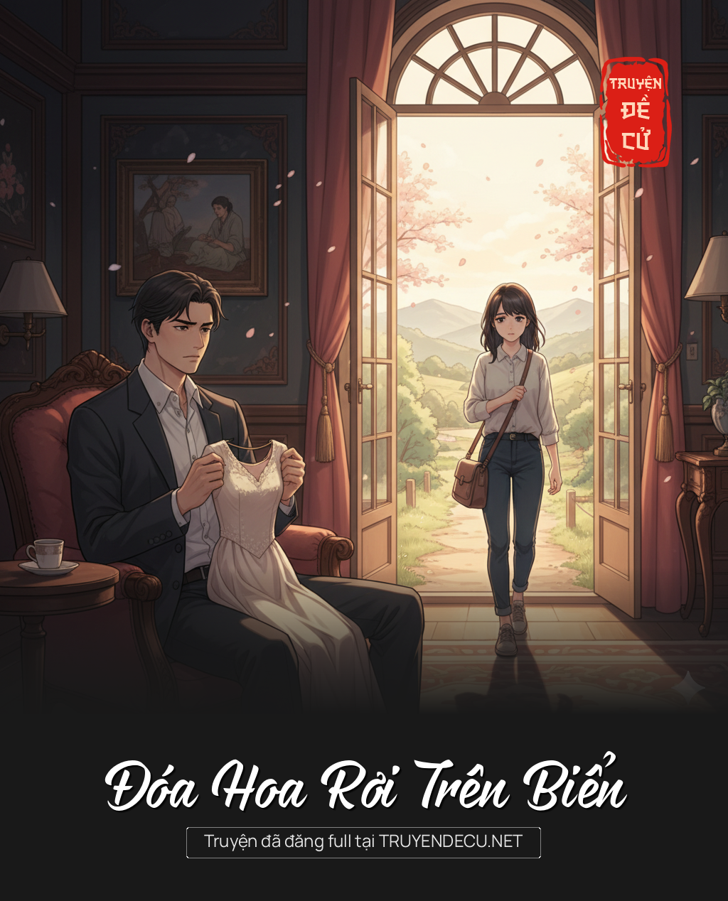 
                            Đóa Hoa Rơi Trên Biển