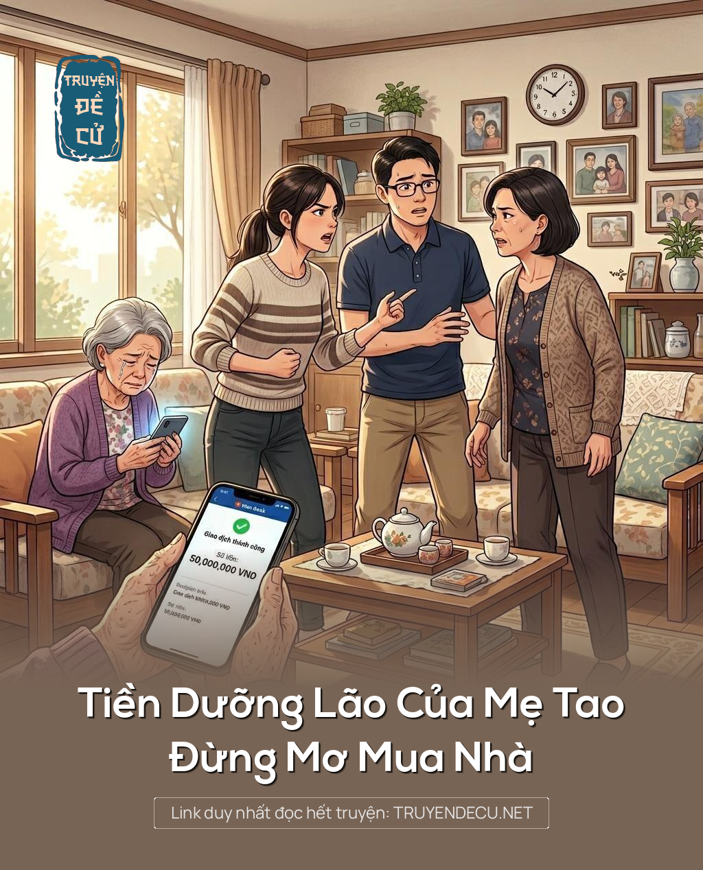
                            Tiền Dưỡng Lão Của Mẹ Tao, Đừng Mơ Mua Nhà