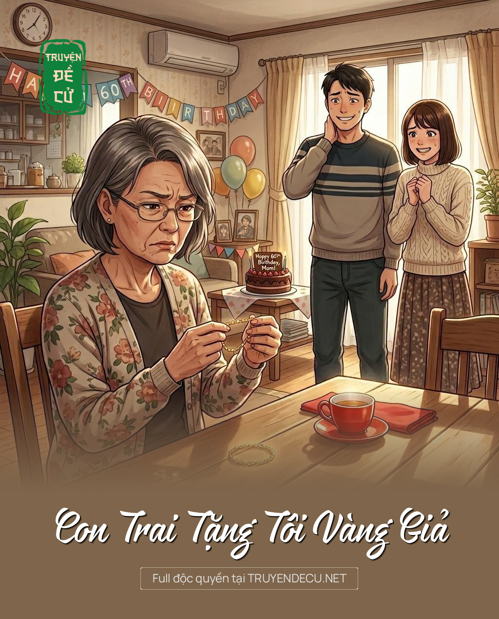 Con Trai Tặng Tôi Vàng Giả