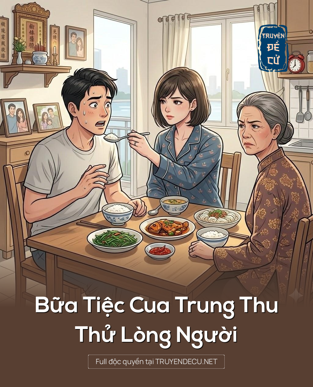 
                            Bữa Tiệc Cua Trung Thu Thử Lòng Người