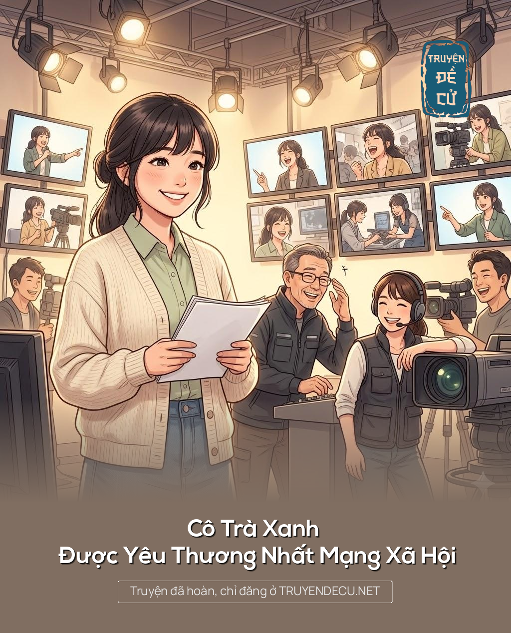 
                            Cô Trà Xanh Được Yêu Thương Nhất Mạng Xã Hội