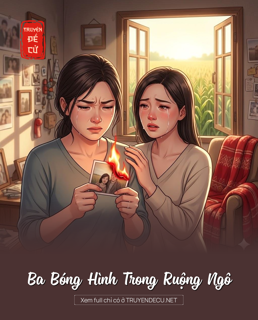 
                            Ba Bóng Hình Trong Ruộng Ngô