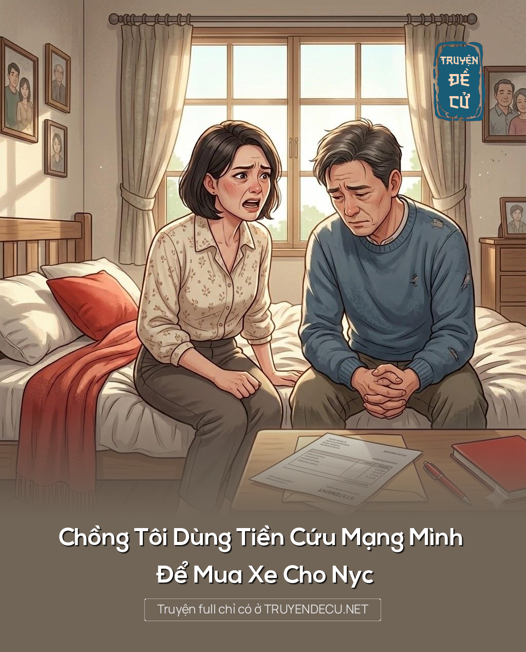 
                            Chồng Tôi Dùng Tiền Cứu Mạng Mình Để Mua Xe Cho Nyc