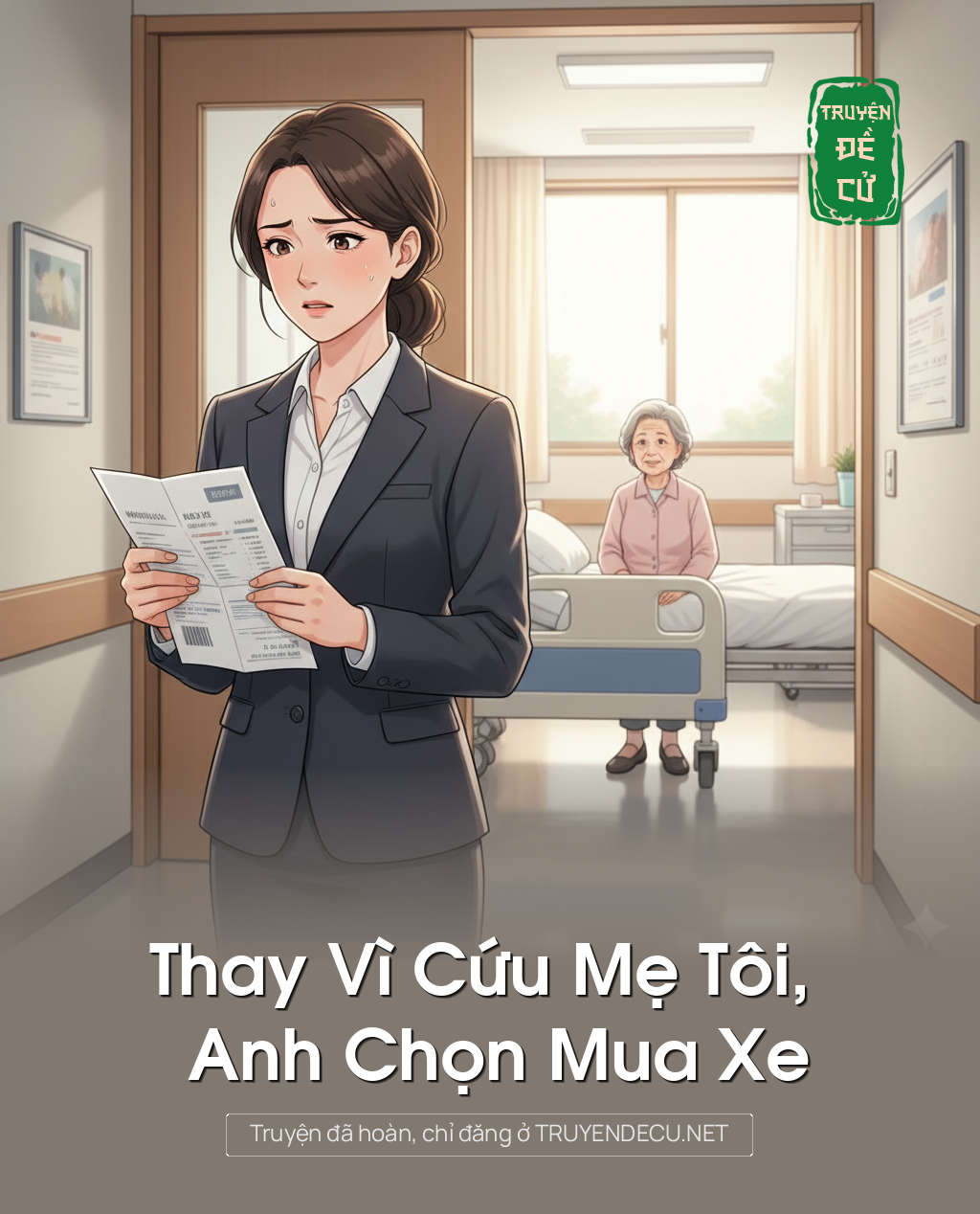 Thay Vì Cứu Mẹ Tôi, Anh Chọn Mua Xe