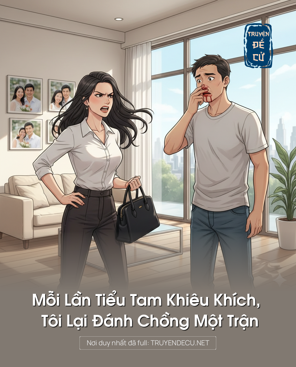
                            Mỗi Lần Tiểu Tam Khiêu Khích, Tôi Lại Đánh Chồng Một Trận