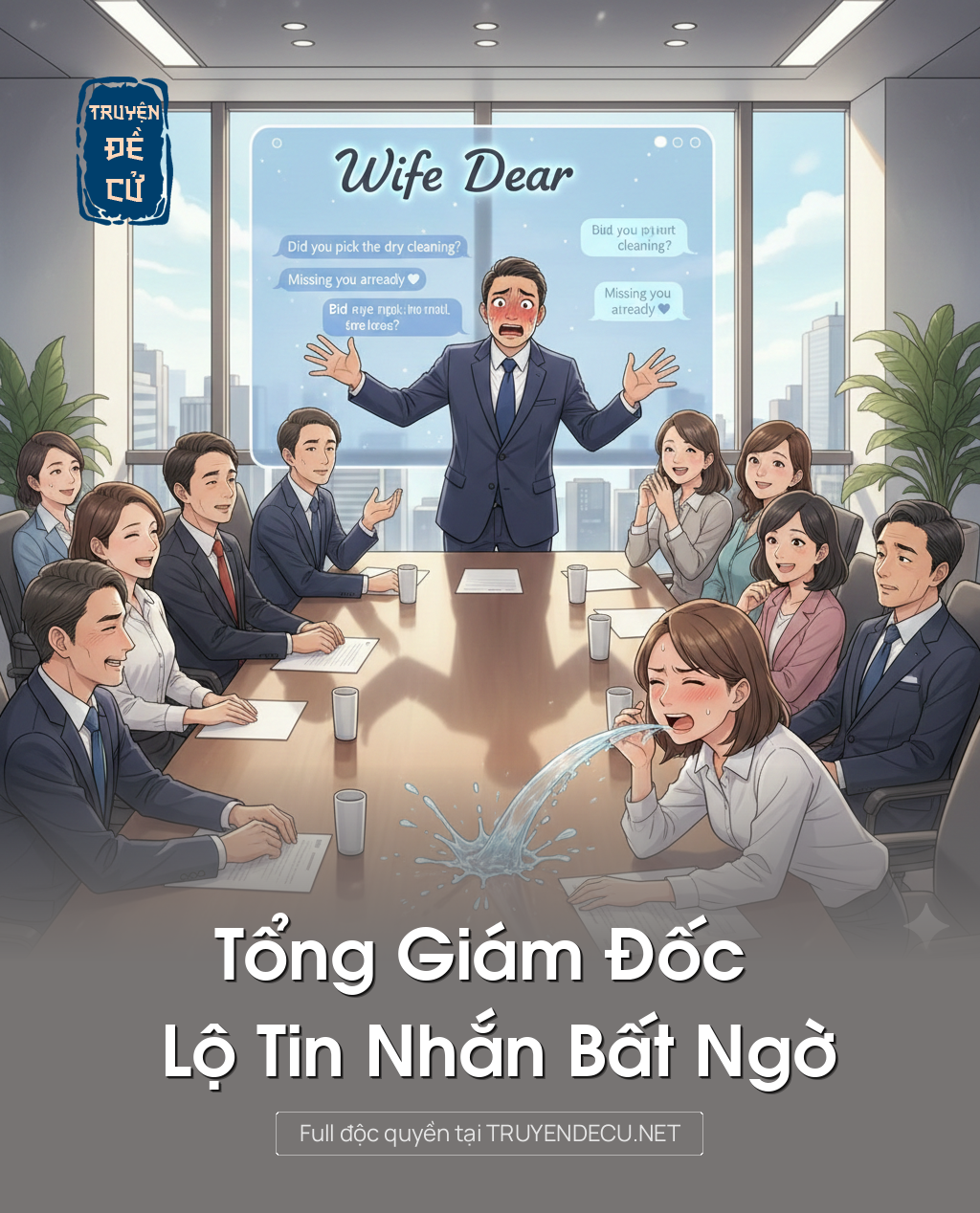 
                            Tổng Giám Đốc Lộ Tin Nhắn Bất Ngờ