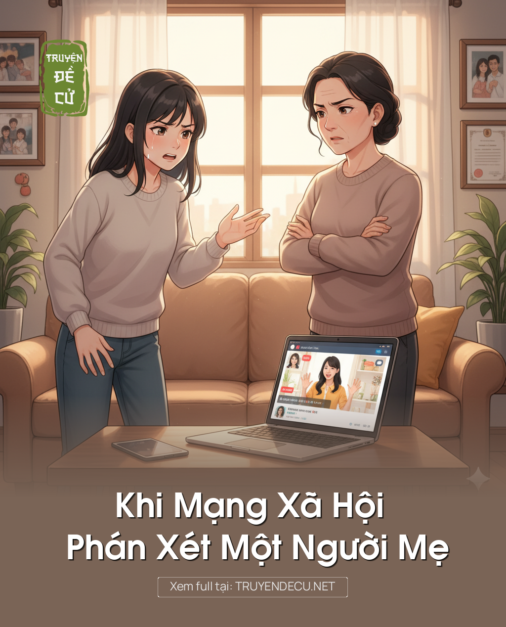 
                            Khi Mạng Xã Hội Phán Xét Một Người Mẹ