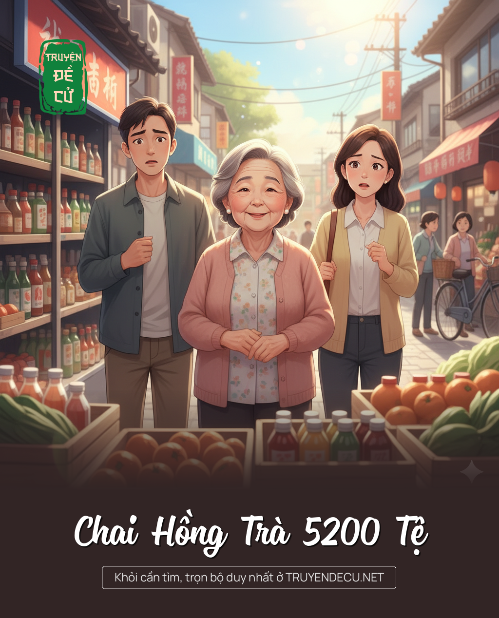 
                            Chai Hồng Trà 5200 Tệ