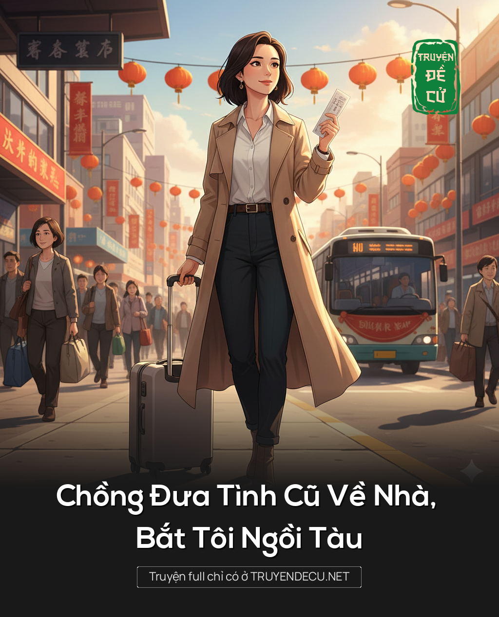 
                            Chồng Đưa Tình Cũ Về Nhà, Bắt Tôi Ngồi Tàu